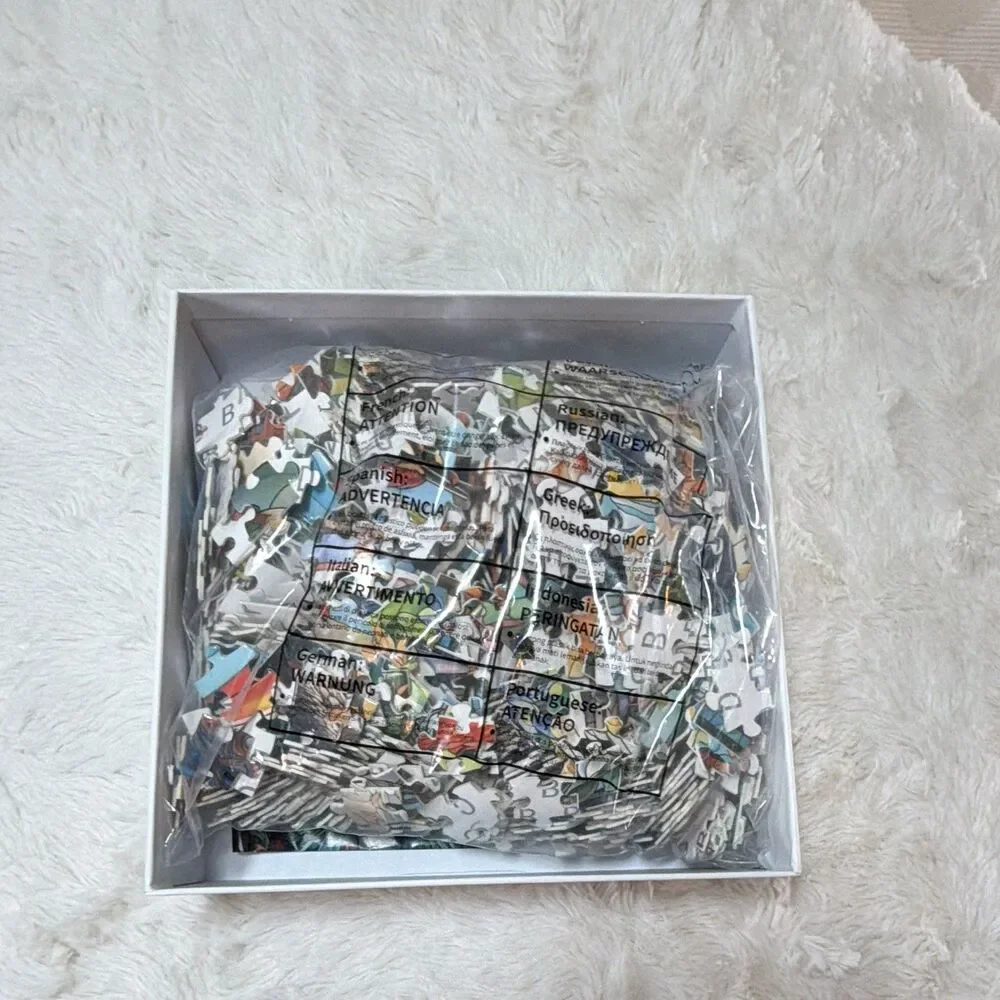 Birds Art Colorful Bird Collage 1000 Piece Jigsaw Puzzle Z-503 70x50cm